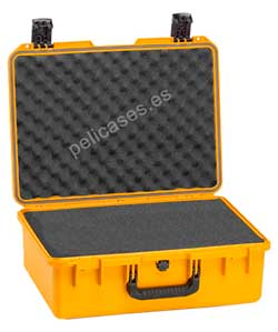 Maleta Peli Storm iM2600 amarilla con espuma