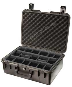 Maleta Peli Storm iM2600 negra con divisores