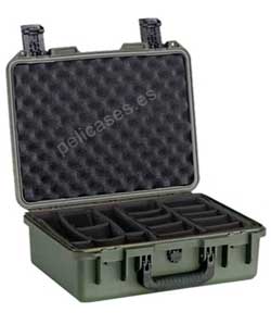 PELICAN STORM CASE iM2600 verde con divisores