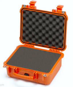 PELICAN CASE 1400 naranja con espuma
